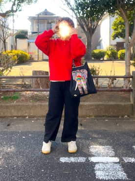 「Ball&Chain（ボールアンドチェーン）のアイテム」を使った、ayk_curvy_styleさん（レディース・158cm）の冬コーディネート