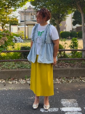 ayk_curvy_styleさん(レディース・158cm)の夏コーディネート