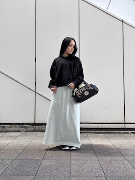 「AVIREX（アヴィレックス）のアイテム」を使った、ずなさん（レディース・152cm）の夏コーディネート