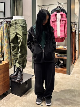 「アイテム（Tシャツ/カットソー）」を使った、ずなさん（レディース・152cm）の秋コーディネート