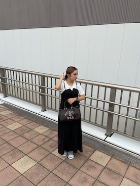 「AVIREX（アヴィレックス）のアイテム（ワンピース/ドレス）」を使った、ずなさん（レディース・152cm）の夏コーディネート