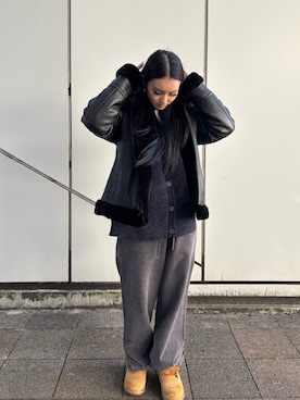 ずなさん（レディース・152cm）の冬コーディネート