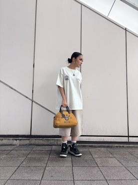 「AVIREX（アヴィレックス）のアイテム」を使った、ずなさん（レディース・152cm）の夏コーディネート