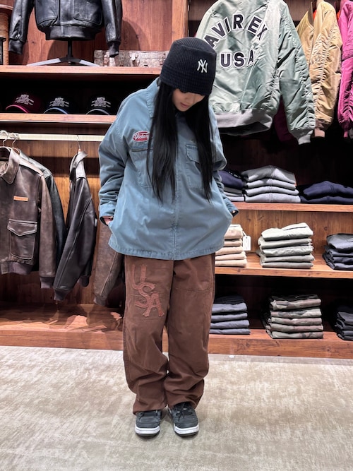 AVIREXのジャケット/アウターを使ったコーディネート(ZOZOTOWN Yahoo