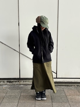 「アイテム（トップス）」を使った、ずなさん（レディース・152cm）の秋コーディネート