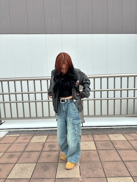 「大人カジュアルコーデ」｜「アイテム（MA-1）」を使った、ずなさん（レディース・152cm）の夏コーディネート