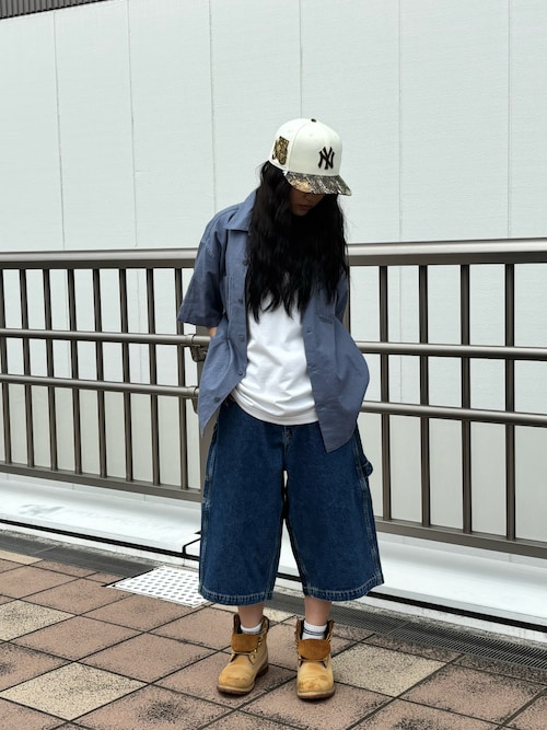 直営店限定》VARSITY PAINTER SHORTS / バーシティ ペインター