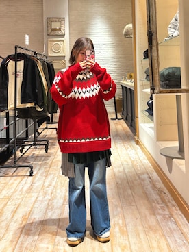 ウタさん(レディース・158cm)の冬コーディネート