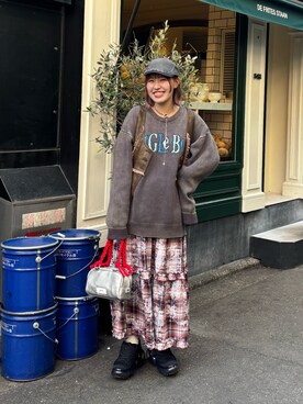 ウタさん(レディース・158cm)の冬コーディネート