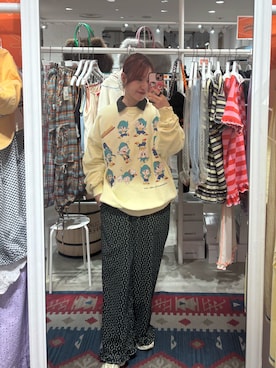 「つなぎ」｜ウタさん（レディース・158cm）の秋コーディネート