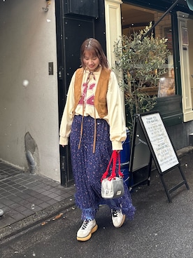 「158cm」｜ウタさん（レディース・158cm）の冬コーディネート