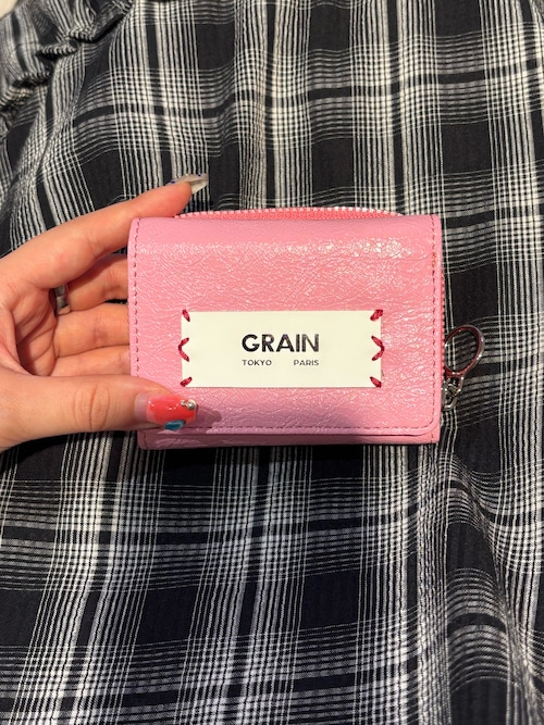 GRAIN/グレイン】三つ折りバイカラーウォレット（財布）｜GRAIN