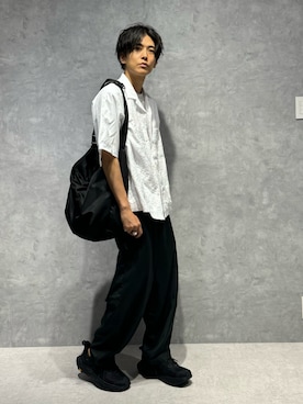 「NANO universe（ナノユニバース）のアイテム（スニーカー）」を使った、daisukeさん（メンズ・169cm）の夏コーディネート