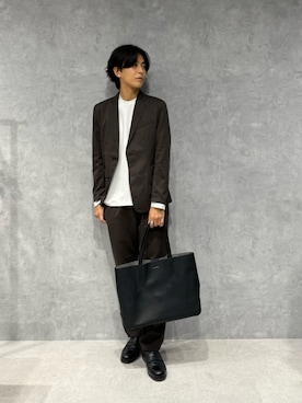 「アイテム（セットアップ）」を使った、daisukeさん（メンズ・170cm）の夏コーディネート