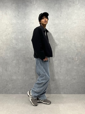 「NANO universe（ナノユニバース）のアイテム（スウェット）」を使った、daisukeさん（メンズ・169cm）の冬コーディネート