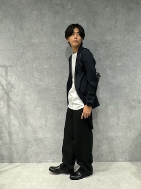 「アイテム（ボディバッグ/ウエストポーチ）」を使った、daisukeさん（メンズ・170cm）の夏コーディネート