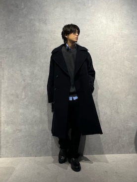 「冬アウター」｜「アイテム（その他アウター）」を使った、daisukeさん（メンズ・170cm）の冬コーディネート