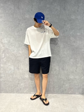 「NANO universe（ナノユニバース）のアイテム」を使った、daisukeさん（メンズ・170cm）の夏コーディネート