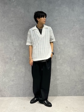 「アイテム（その他シューズ）」を使った、daisukeさん（メンズ・169cm）の夏コーディネート