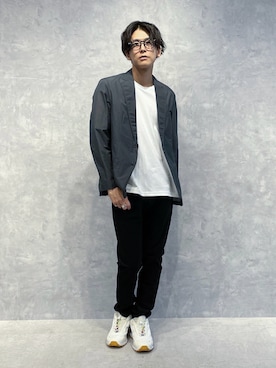 「アイテム（テーラードジャケット）」を使った、daisukeさん（メンズ・169cm）の夏コーディネート