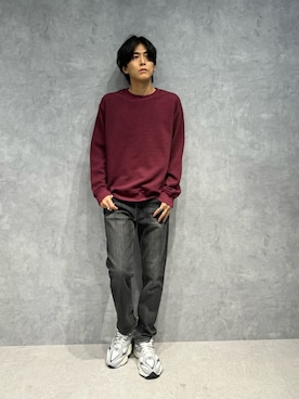 「NANO universe（ナノユニバース）のアイテム」を使った、daisukeさん（メンズ・170cm）の秋コーディネート