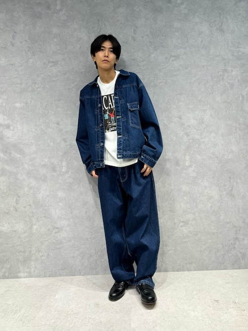 はっとり（マカロニえんぴつ）コラボ デニムジャケット