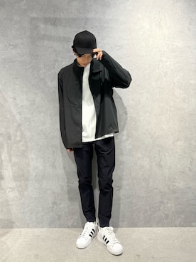 「アイテム（スーツパンツ）」を使った、daisukeさん（メンズ・170cm）の秋コーディネート