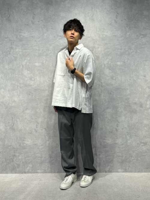 ナノユニバース GOOD ROCK SPEED×Anti Soaked(R) 汗染み防止 NYC Tシャツ | NANO