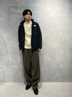 「アイテム（ナイロンジャケット）」を使った、daisukeさん（メンズ・170cm）の秋コーディネート