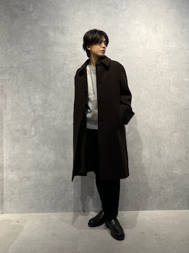 「冬アウター」｜「アイテム（その他アウター）」を使った、daisukeさん（メンズ・170cm）の冬コーディネート