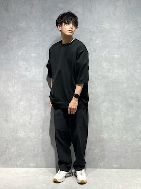 「NANO universe（ナノユニバース）のアイテム」を使った、daisukeさん（メンズ・169cm）の春コーディネート