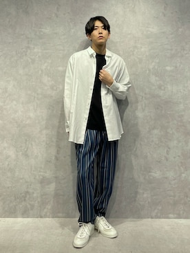 「GERMAN TRAINER（ジャーマントレーナー）のアイテム」を使った、daisukeさん（メンズ・169cm）の春コーディネート