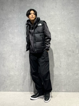 「NANO universe（ナノユニバース）のアイテム（スニーカー）」を使った、daisukeさん（メンズ・169cm）の秋コーディネート
