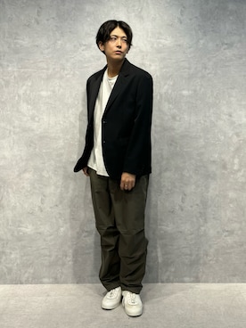 「アイテム（テーラードジャケット）」を使った、daisukeさん（メンズ・169cm）の夏コーディネート