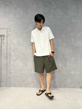「NANO universe（ナノユニバース）のアイテム」を使った、daisukeさん（メンズ・170cm）の夏コーディネート