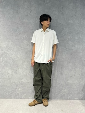「アイテム（その他シューズ）」を使った、daisukeさん（メンズ・170cm）の夏コーディネート