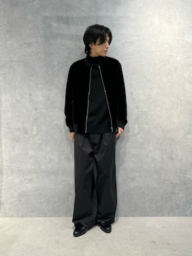 「アイテム（MA-1）」を使った、daisukeさん（メンズ・170cm）の秋コーディネート