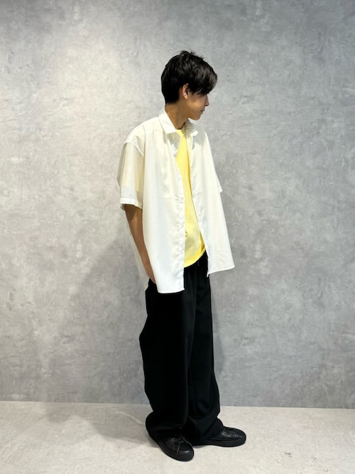【12月まで】匿名配送　ナノ・ユニバース　ila　結成20周年　フォトTシャツ Amazon | [ナノ・ユニバース] 総柄 ダンボール ワイド Tシャツ