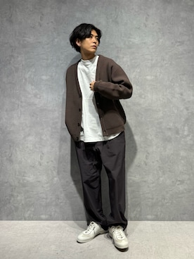「NANO universe（ナノユニバース）のアイテム（アクセサリー）」を使った、daisukeさん（メンズ・169cm）の秋コーディネート