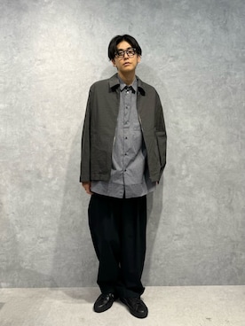 「NANO universe（ナノユニバース）のアイテム」を使った、daisukeさん（メンズ・169cm）の夏コーディネート