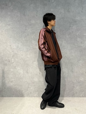 「NANO universe（ナノユニバース）のアイテム」を使った、daisukeさん（メンズ・170cm）の秋コーディネート