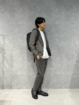 「アイテム（スーツセット）」を使った、daisukeさん（メンズ・170cm）の夏コーディネート