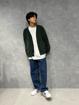 「NANO universe（ナノユニバース）のアイテム」を使った、daisukeさん（メンズ・170cm）の秋コーディネート