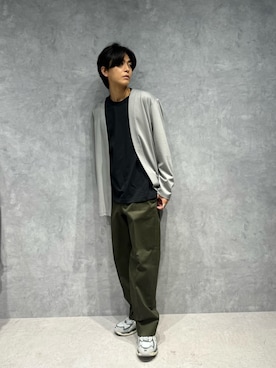「NANO universe（ナノユニバース）のアイテム」を使った、daisukeさん（メンズ・170cm）の秋コーディネート