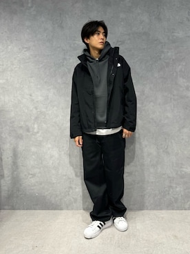 「NANO universe（ナノユニバース）のアイテム」を使った、daisukeさん（メンズ・170cm）の秋コーディネート
