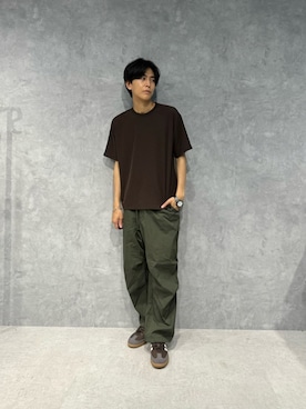 「NANO universe（ナノユニバース）のアイテム」を使った、daisukeさん（メンズ・170cm）の夏コーディネート