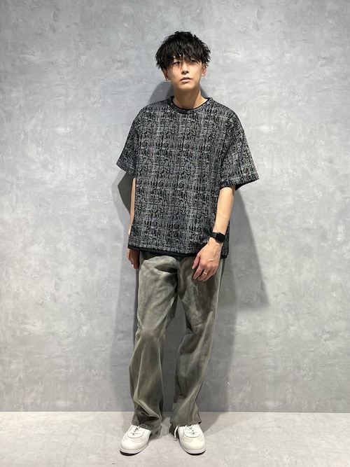 韓国 ユニセックス フェイクレイヤードシャツ トレーナー dc91b2243d1e34df531800291f322a