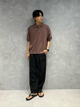 「アイテム（パンツ）」を使った、daisukeさん（メンズ・169cm）の夏コーディネート