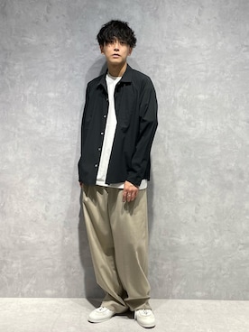 「GERMAN TRAINER（ジャーマントレーナー）のアイテム」を使った、daisukeさん（メンズ・169cm）の春コーディネート