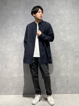 「GERMAN TRAINER（ジャーマントレーナー）のアイテム」を使った、daisukeさん（メンズ・169cm）の春コーディネート